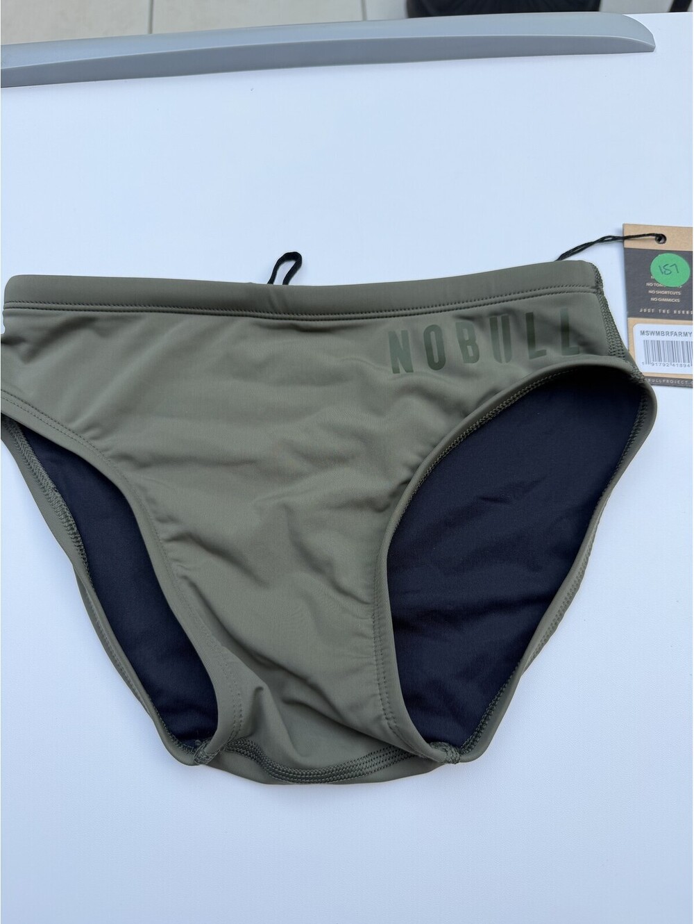 Nobull Mens Swim Bottom Green Size S